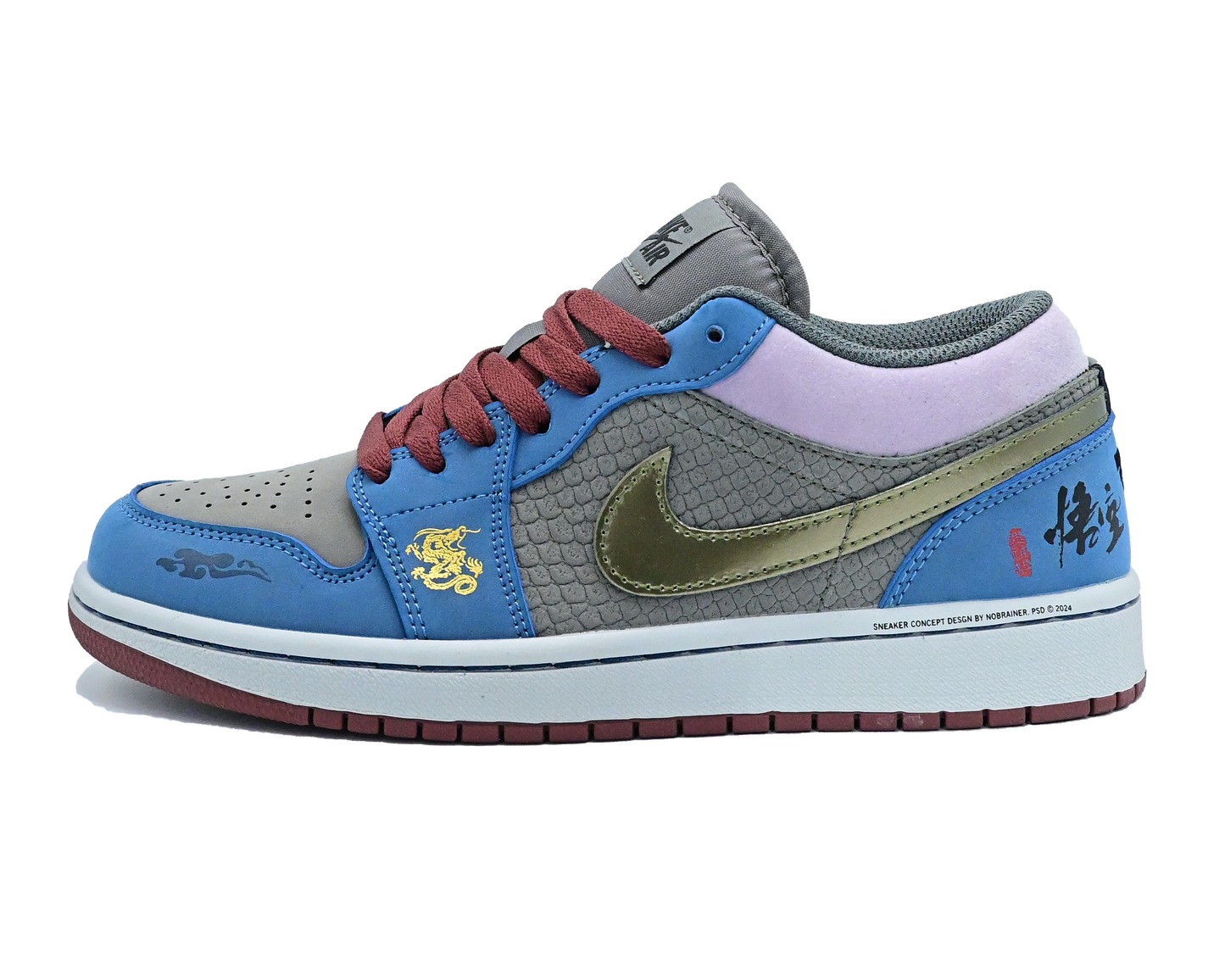 Jordan 1 low Black Smith Wukong