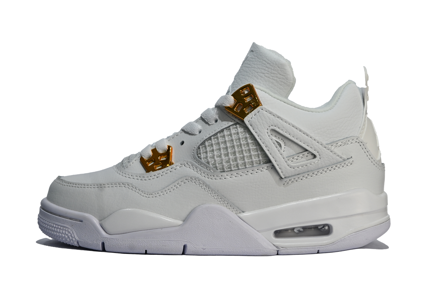 Jordan 4 Metalic gold